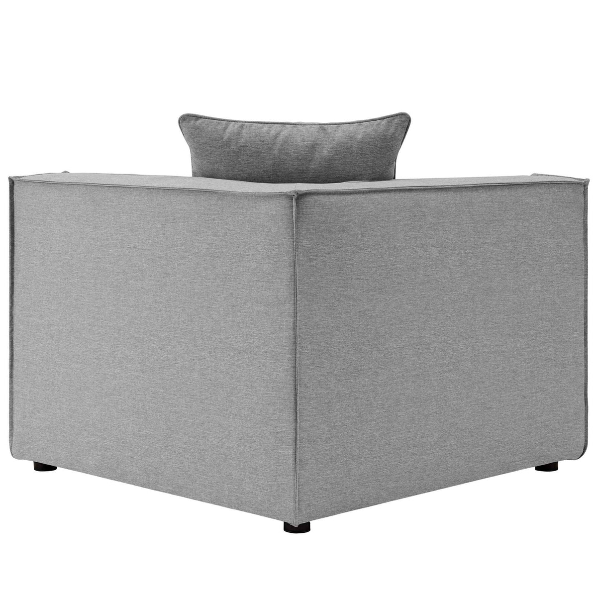 Patio Elegance Sectional Sofa - Saybrook 8 - Piece Outdoor Upholstered Sofa by Modway - Patio Furniture | Patioza