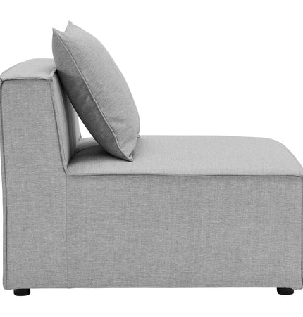 Patio Elegance Sectional Sofa - Saybrook 8 - Piece Outdoor Upholstered Sofa by Modway - Patio Furniture | Patioza