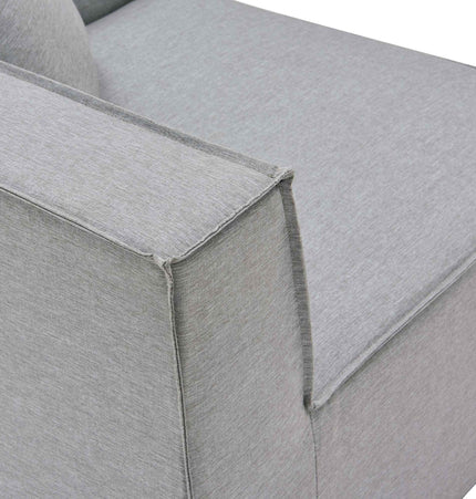 Patio Elegance Sectional Sofa - Saybrook 8 - Piece Outdoor Upholstered Sofa by Modway - Patio Furniture | Patioza