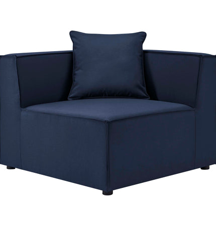 Patio Elegance Sectional Sofa - Saybrook 8 - Piece Outdoor Upholstered Sofa by Modway - Patio Furniture | Patioza