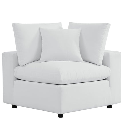 Patio Elegance Sectional Sofa - Saybrook 8 - Piece Outdoor Upholstered Sofa by Modway - Patio Furniture | Patioza