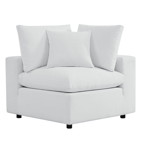 Patio Elegance Sectional Sofa - Saybrook 8 - Piece Outdoor Upholstered Sofa by Modway - Patio Furniture | Patioza