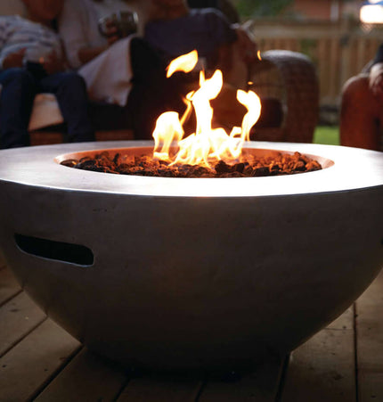 Patio Elegance 36 - Inch Round Fire Table – Nexus Patioflame Table - Outdoor Kitchen | Patioza