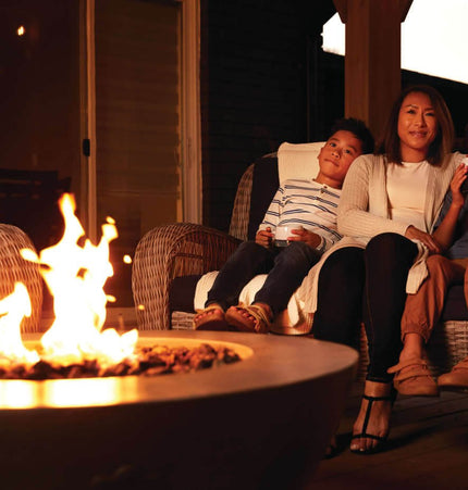 Patio Elegance 36 - Inch Round Fire Table – Nexus Patioflame Table - Outdoor Kitchen | Patioza