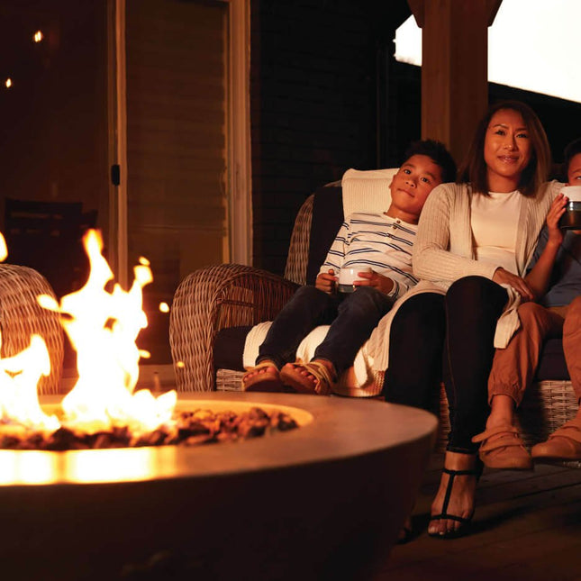 Patio Elegance 36 - Inch Round Fire Table – Nexus Patioflame Table - Outdoor Kitchen | Patioza