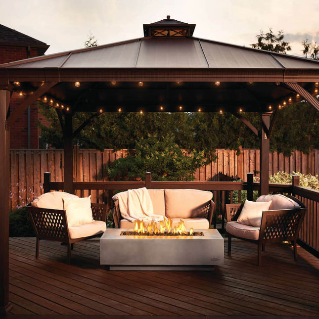 Patio Elegance Nexus 56 - Inch Patioflame Fire Table for Ultimate Outdoor Enjoyment - Outdoor Kitchen | Patioza