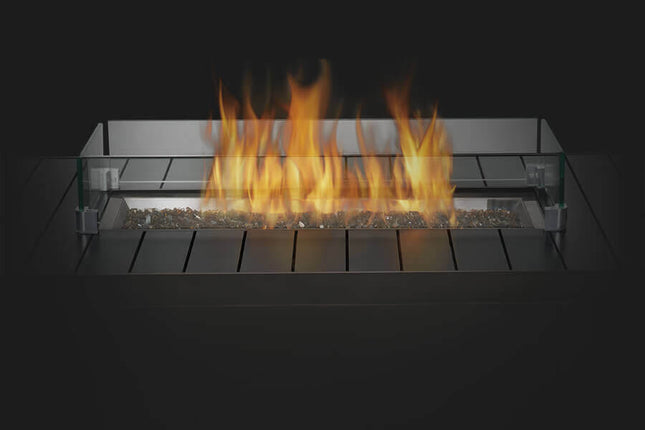 Patioflame Table - Patio Elegance Hamptons Rectangle Fire Table - Outdoor Kitchen | Patioza