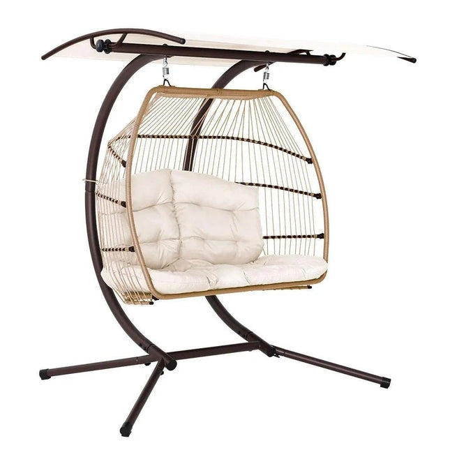 Gardeon Outdoor Furniture Lounge Hanging Swing Chair Egg Hammock Stand - Tech Accessories | Patioza