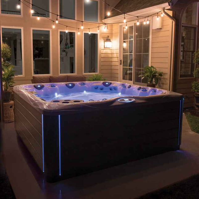 Pinnacle 7 - Person Luxury Hot Tub – 8' Spa with Lounger, Captain’s Chair, and Love Seat for Ultimate Relaxation - Hot Tubs | Patioza