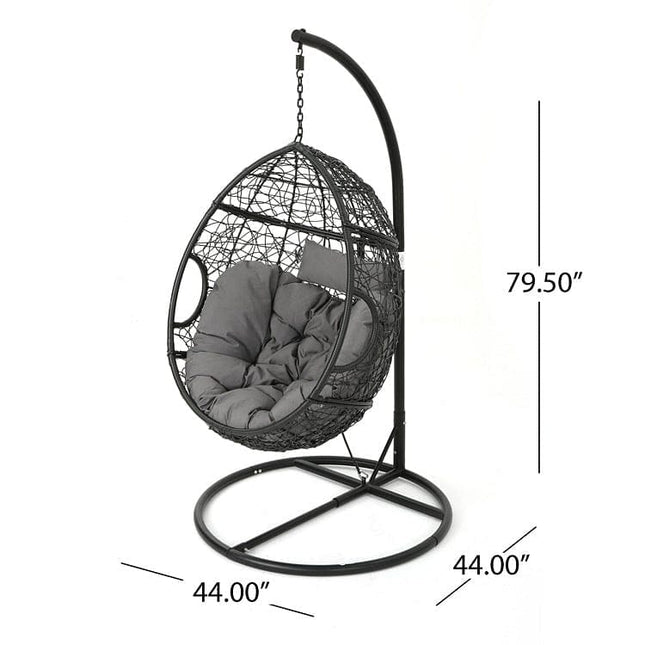 U.S. Swing Chair Indoor Outdoor Furniture Garden Hanging Basket - | Patioza