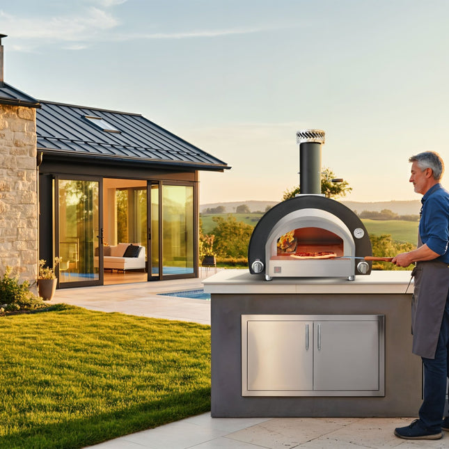 Summerset Hybrid Gas & Wood Pizza Oven - Pizza Oven | Patioza