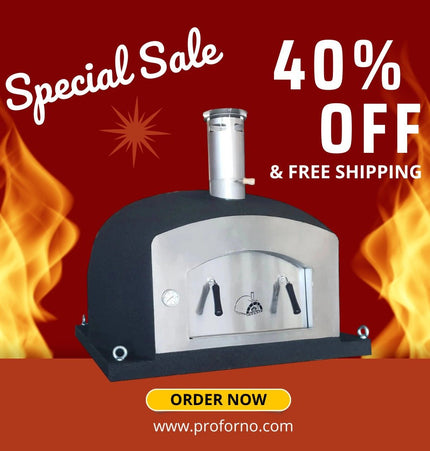 Traditional Wood Fired Brick Pizza Oven - Vision PRO - Traditional Wood Fired Brick Oven | Patioza