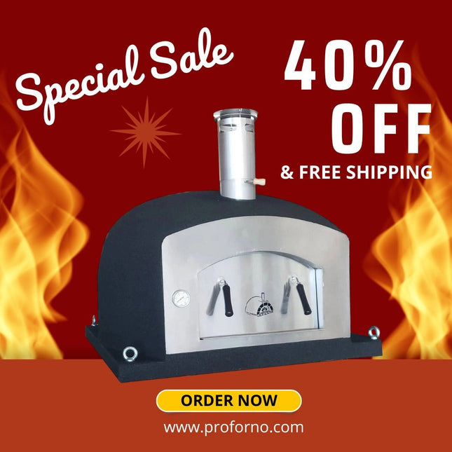 Traditional Wood Fired Brick Pizza Oven - Vision PRO - Traditional Wood Fired Brick Oven | Patioza