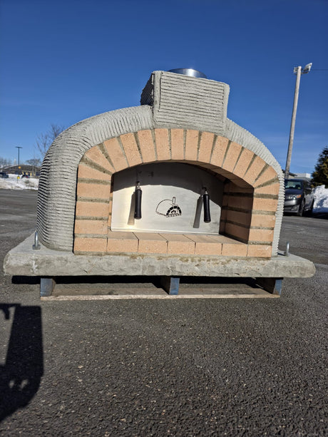 Traditional Wood Fired Brick Pizza Oven - Mediterranean Pro Naked - Traditional Wood Fired Brick Oven | Patioza