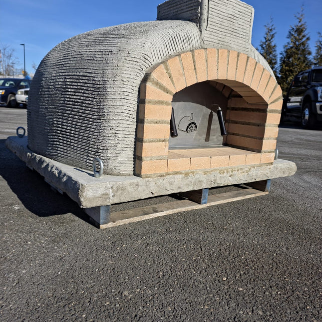 Traditional Wood Fired Brick Pizza Oven - Mediterranean Pro Naked - Traditional Wood Fired Brick Oven | Patioza