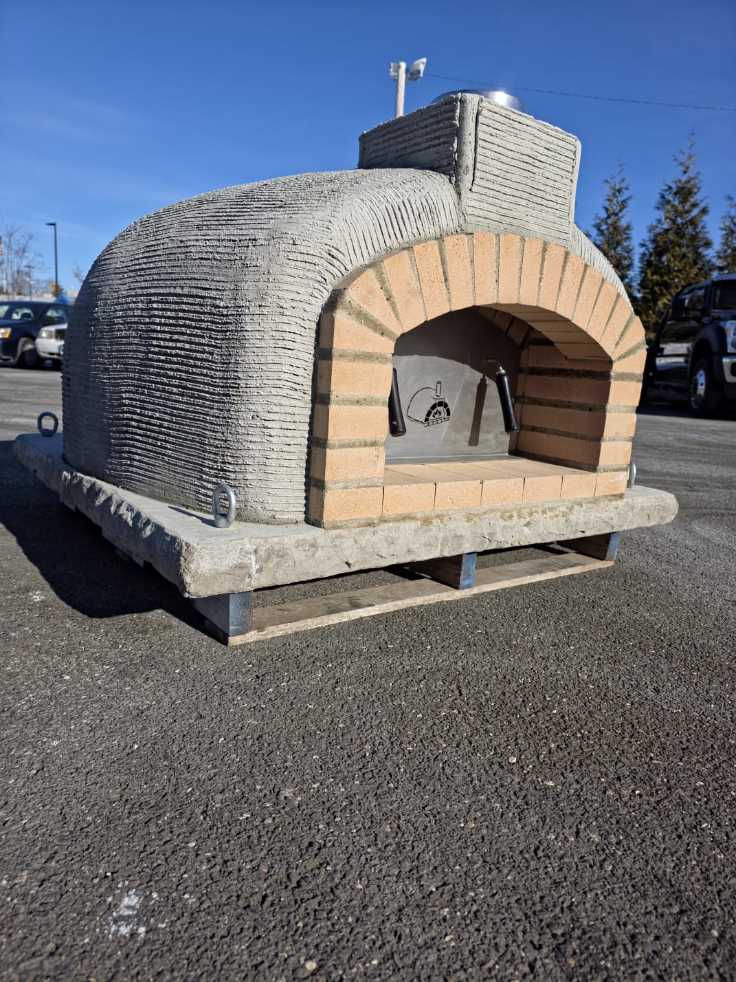 Traditional Wood Fired Brick Pizza Oven - Mediterranean Pro Naked - Traditional Wood Fired Brick Oven | Patioza