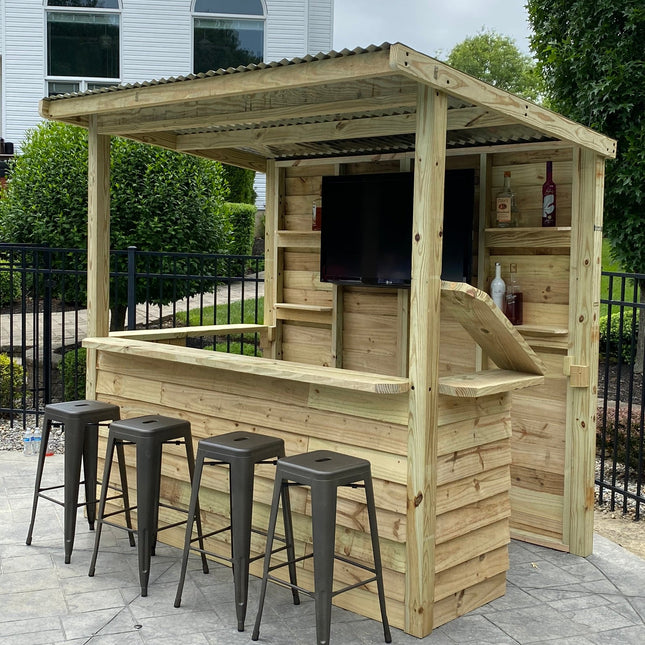 8 x 5 The Castlebar (MEDIUM) - Outdoor Bar Structures | Patioza