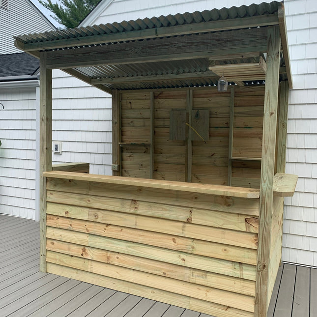 8 x 5 The Castlebar (MEDIUM) - Outdoor Bar Structures | Patioza