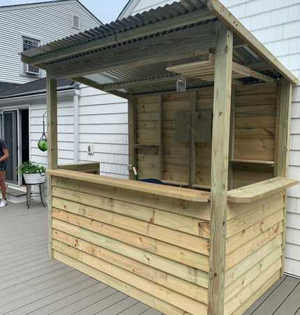 8 x 5 The Castlebar (MEDIUM) - Outdoor Bar Structures | Patioza