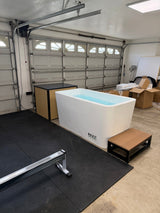 RevX Acrylic X Tub Cold Plunge + LUX High Performance Chiller and Filtration System - | Patioza