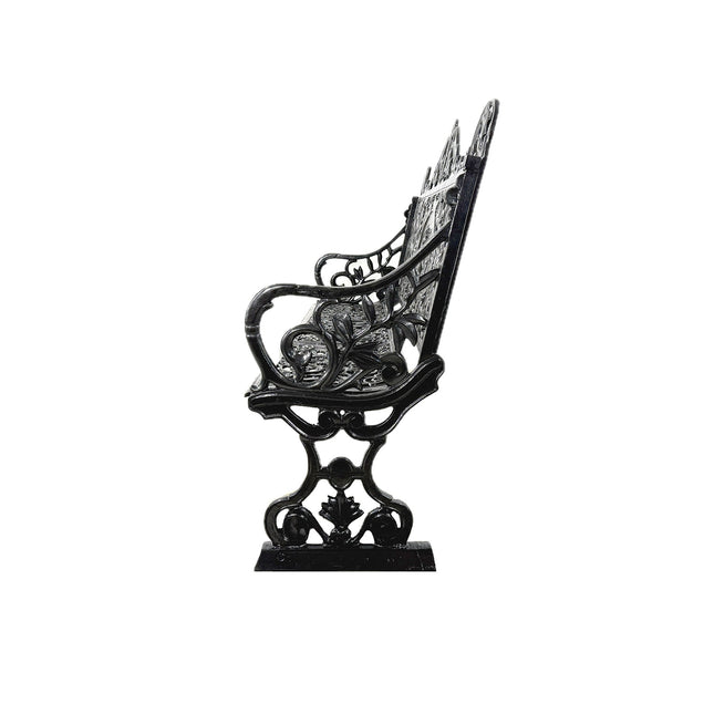 Ornamental Iron Garden Bench - Wrought Iron Bench | Patioza
