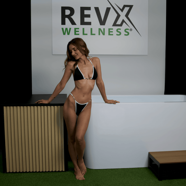 RevX Acrylic X Tub Cold Plunge + LUX High Performance Chiller and Filtration System - | Patioza