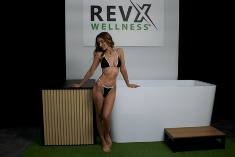 RevX Acrylic X Tub Cold Plunge + LUX High Performance Chiller and Filtration System - | Patioza