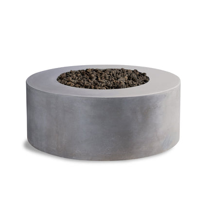 Kylindros - Cylinder Concrete Fire Pit Table - Fire Pits | Patioza