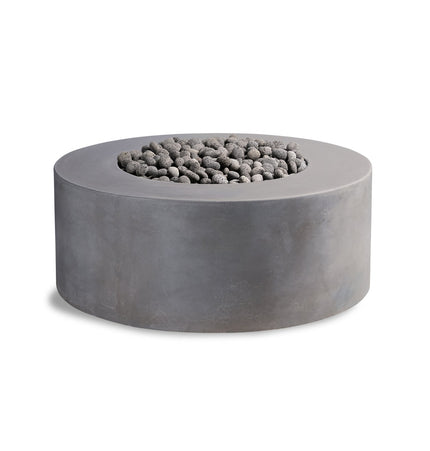 Kylindros - Cylinder Concrete Fire Pit Table - Fire Pits | Patioza