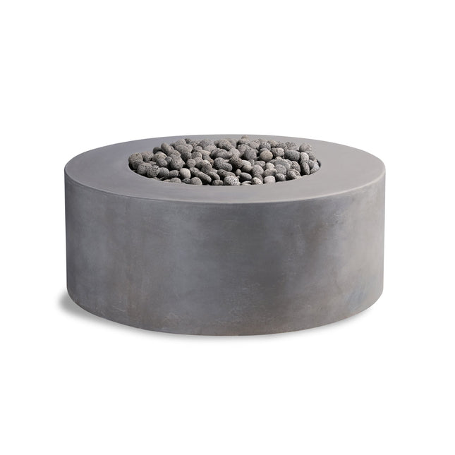 Kylindros - Cylinder Concrete Fire Pit Table - Fire Pits | Patioza