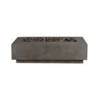 Pewter / 72 x 24 x 16 / Black Lava Rock