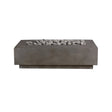 Lineal | Rectangular Concrete Fire Table - Fire Pit Table | Patioza