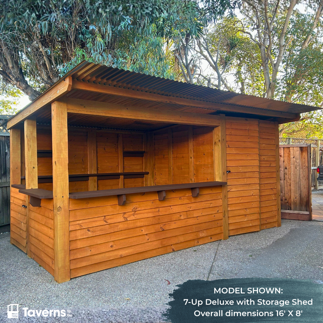 The Sidekick - Outdoor Bar Structures | Patioza