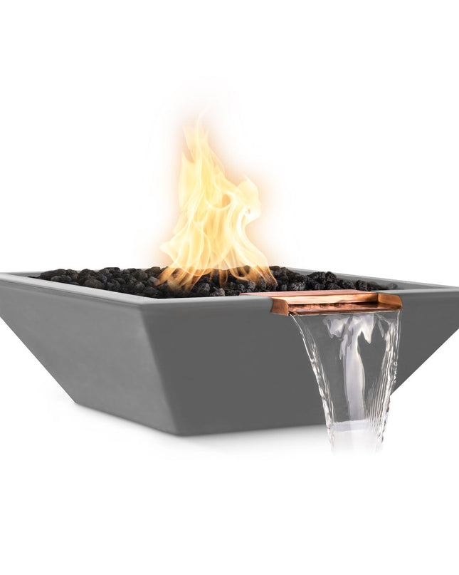 Maya Fire & Water Bowl - GFRC Concrete - 36"