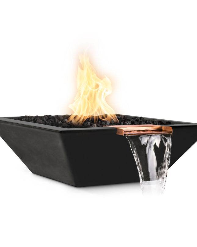 Maya Fire & Water Bowl - GFRC Concrete - 36"