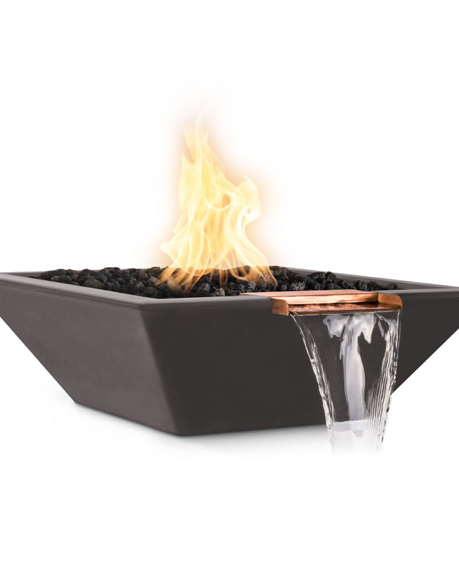 Maya Fire & Water Bowl - GFRC Concrete - 36"