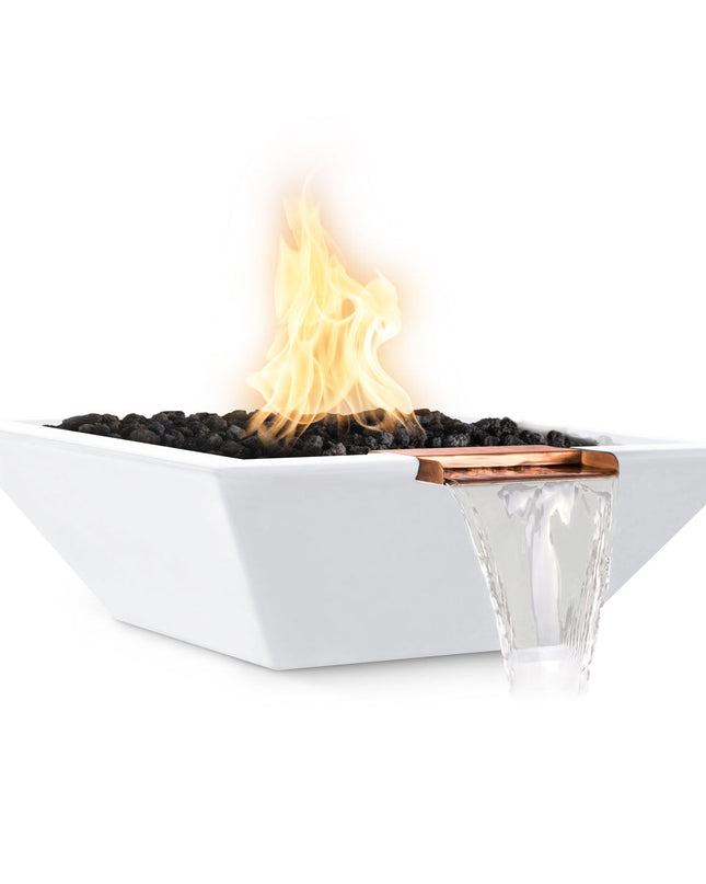 Maya Fire & Water Bowl - GFRC Concrete - 24"