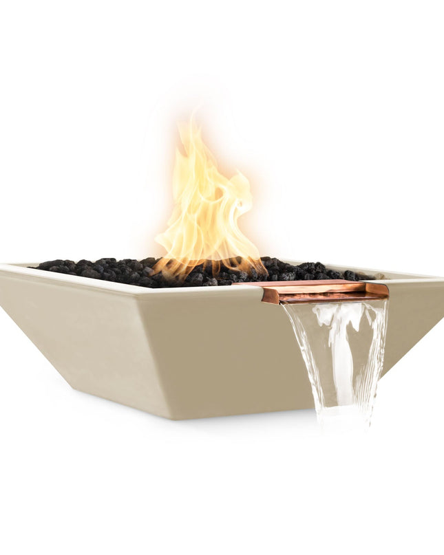 Maya Fire & Water Bowl - GFRC Concrete - 24"