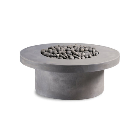 Mirasol - Circular Concrete Fire Pit Table - Fire Pits | Patioza