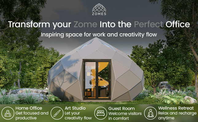 Patio Elegance Zomes Office - Outdoor Structures | Patioza