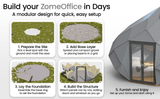 Patio Elegance Zomes Office - Outdoor Structures | Patioza