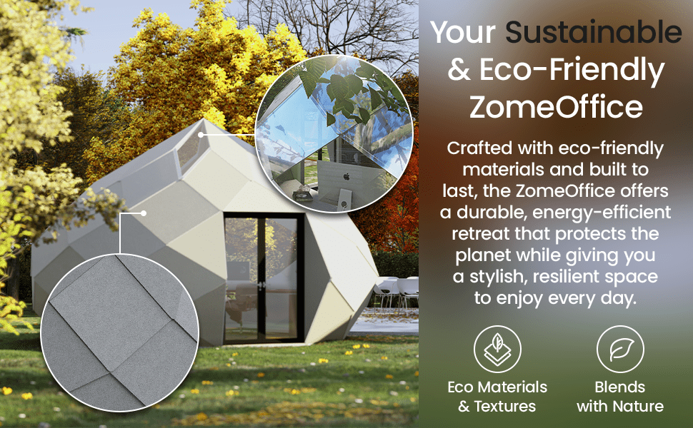 Patio Elegance Zomes Office - Outdoor Structures | Patioza