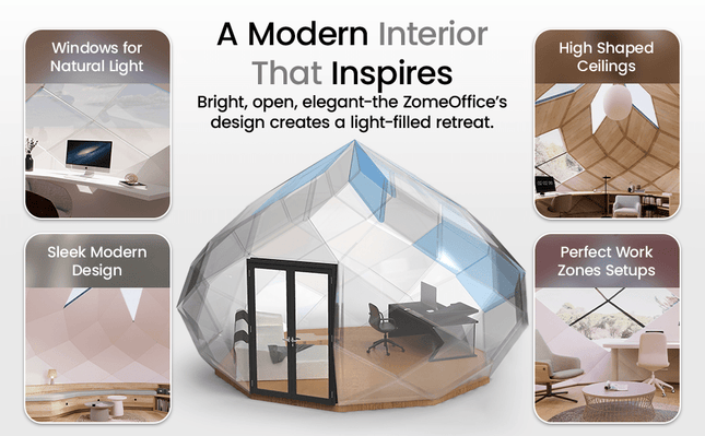 Patio Elegance Zomes Office - Outdoor Structures | Patioza