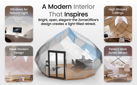 Patio Elegance Zomes Office - Outdoor Structures | Patioza
