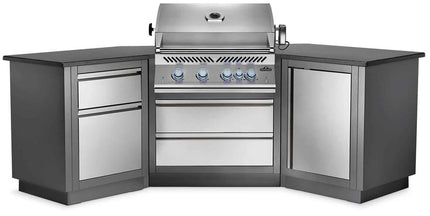 Patio Outdoor Kitchen Grill - Patio Elegance OASIS™ 200 with Built - in 700 Series 32
