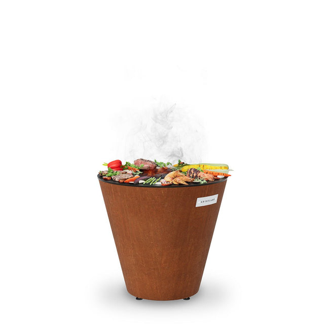 Arteflame ONE20 — 20″ One Series Flat-Top Charcoal Grill & Fire Bowl - All Products, Arteflame Grills | Patioza