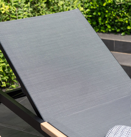Panama Dark Duo Coffee Set & Sun Loungers - 3pc