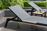 Panama Dark Duo Coffee Set & Sun Loungers - 3pc - | Patioza