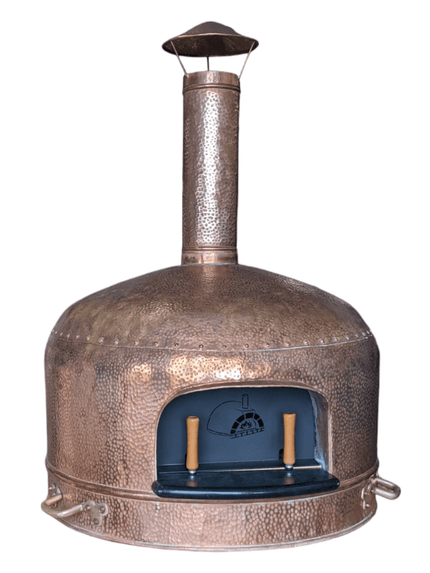Traditional Wood Fired Brick Pizza Oven - Copperstone - Traditional Wood Fired Brick Oven | Patioza