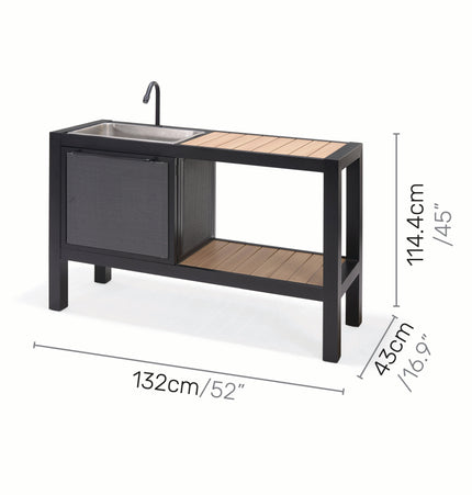 Panama Dark Outdoor Kitchen